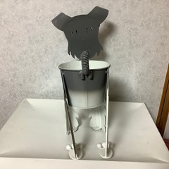 ガーデニング　鉢カバー　犬　シュナイザー　ペット　ブリキ　置物　可愛いの画像