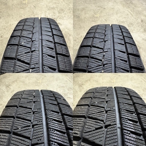 A-37 タイヤ 中古 バリ山　BRIDCESTONE BLIZZAK REVOGZ 165/70R14