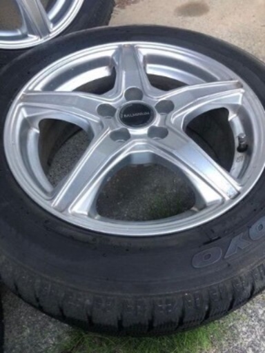 スタッドレス 4本セット TOYO GARIT GIZ + BALMINUM 15インチホイール