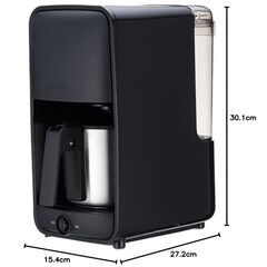 コーヒーメーカー(TIGER) 6杯用 ブラックADC-N060Kの画像