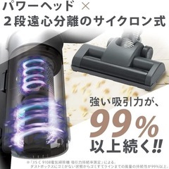 IRIS OHYAMA☆充電式スティッククリーナー☆SCD-143P☆掃除機の画像