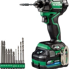 【10000円引き】hikoki コードレスインパクトドラ…