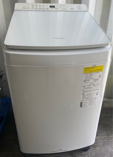 2021年製Panasonic 8kg 洗濯乾燥機 自動投入NA-FW80K9 (蔵