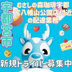 宇都宮市【むさしの森珈琲宇都宮八幡山公園店付近】ドライバー…