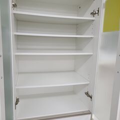 J9968【リユースのサカイ柏店】NITORI　ニトリ　食器棚　キャビネット　フォルムN　SK1860 WH　クリーニング済み　参考価格19,990円の画像