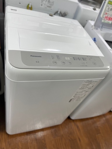 送料・設置込み可　洗濯機　6kg Panasonic 2023年【分解クリーニング済み】