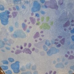 セーブペット トートバッグ 足跡アート 犬 猫 動物 わんにゃんグッズ 手提げの画像