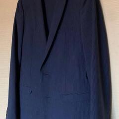 TAKA-Q Slim FIt スーツ セットアップ ネイビーサイズYA6の画像