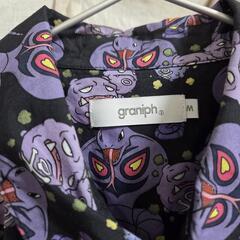 graniph　グラニフ　ポケモン　柄シャツ　どくタイプの画像