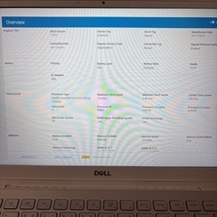  DELL Inspiron 13 7391 Core i5 8GBの画像