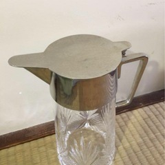 [美品]ガラス製ピッチャー/ヴィンテージの画像