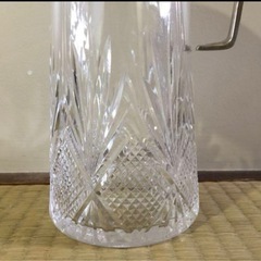 [美品]ガラス製ピッチャー/ヴィンテージの画像