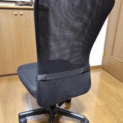 不二貿易　メッシュ　デスクチェア　使用1ヶ月　オフィスチェア　椅子の画像