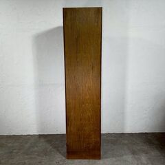 『karimoku』カリモク コロニアル ハイチェスト スリムチェスト スリムカップボード チェスト カップボード 飾棚 飾り棚 RWche12の画像