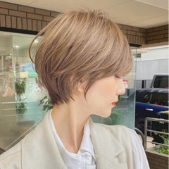 レディースショートカットのチェックモデル探してます