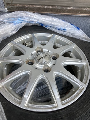 《中止》社外アルミ+スタッドレス4本セット