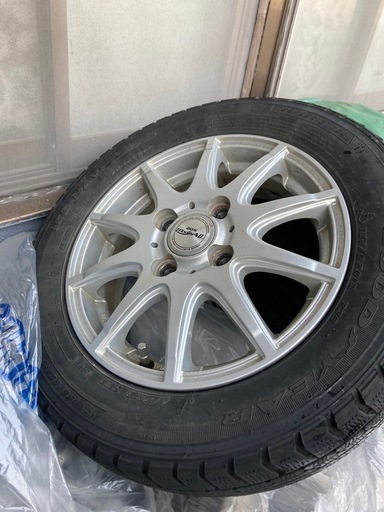 《中止》社外アルミ+スタッドレス4本セット