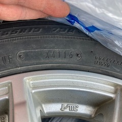 社外アルミ+スタッドレス4本セットの画像