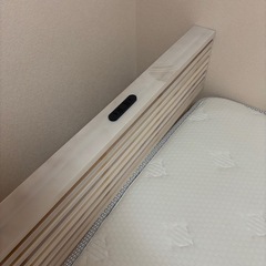 シングルベッド　マットレスの画像