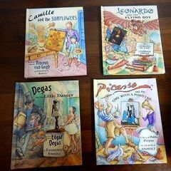  ★small stories of great artsits 洋書 絵本 英語 中古品の画像