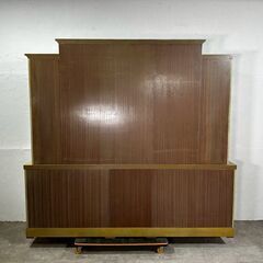 『KitFurniture』北谷家具 キットファニチャー カップボード 大型キュリオケース キュリオケース 飾棚 飾り棚  リビングボート 収納棚 バックミラー RWcup7の画像