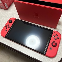 任天堂Switch マリオレッド有機ELモデルの画像