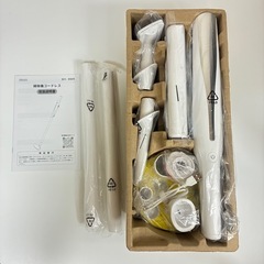 コードレス　掃除機　サイクロン式　スタンド付き　置くだけ充電　白　新品未使用⭐️の画像