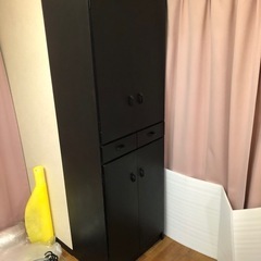 値下げ可能★クローゼ衣装タンス　ブラック　衣類収納　洋服タンス