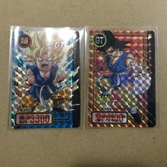 当時物ドラゴンボールカードダス2枚組