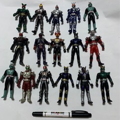 仮面ライダー　スーパー戦隊　ミニソフビ　大量　の画像