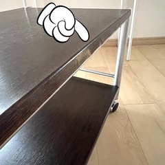 簡易収納台　テレビ台　の画像