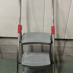 TASSCOM デザイン脚立 PROSTEP 3段 脚立 耐荷重100kg TAN-5083 幅55cm×奥行70cm×高さ150cmの画像