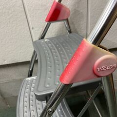 TASSCOM デザイン脚立 PROSTEP 3段 脚立 耐荷重100kg TAN-5083 幅55cm×奥行70cm×高さ150cmの画像