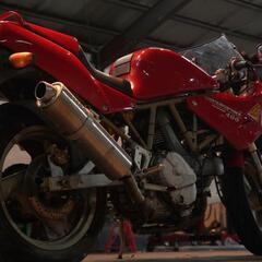 ドゥカティ DUCATI 400ss FCR33 スーパートラップマフラーの画像