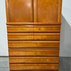 富士家具工業 木製 大型 和箪笥 整理箪笥 チェスト 衣服 着物...