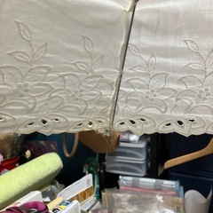 刺繍入り日傘の画像