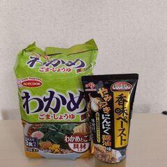 わかめラーメン＆香味ペースト