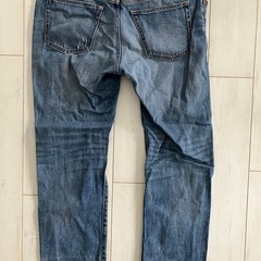 ※値下げ【中古】ユニクロ ダメージジーンズ W88cmの画像