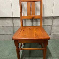 千趣会 木製 ダイニングチェア 天然木（パイン材） 幅44cm×...