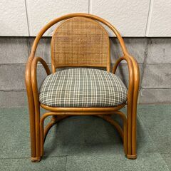 藤製 チェア 1人用 ラタン 籐製 幅50cm×奥行50cm×高...