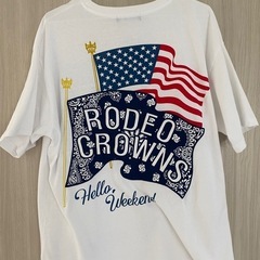 ロデオ　クラウンズ　白Tシャツの画像