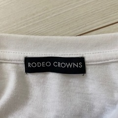 ロデオ　クラウンズ　白Tシャツの画像