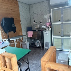 ユニットハウス　トリミングサロン仕様　予約の画像