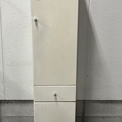 木製 収納棚 細長 縦長 キッチン 調味料 食器 ホワイト 幅3...