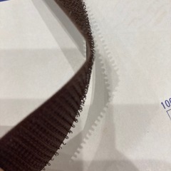 マジックテープ〔ギザギザの方のみ)の画像