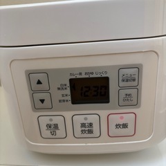 <中古>3合炊き炊飯器の画像