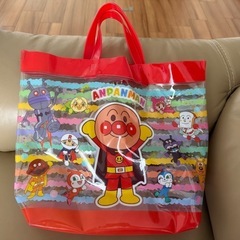 アンパンマン　プールバッグ　ビニール