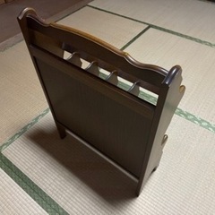 木製スリッパスタンドの画像