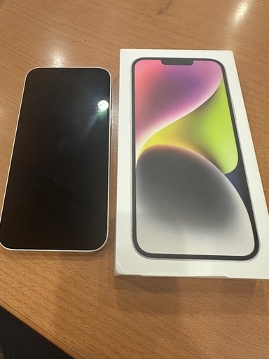 iPhone14plus 128 ホワイト　スターライト 美品