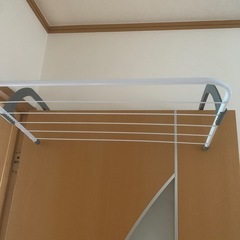 【新品未使用】室内洗濯物干しドアラックの画像